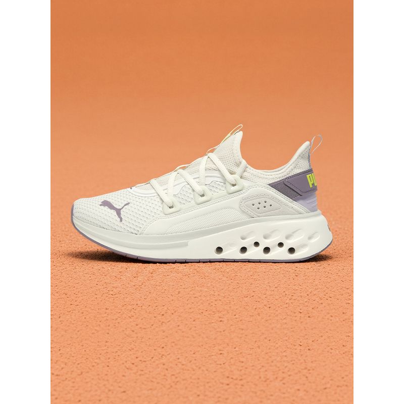 Puma Softride Frequence Street Women White Running Shoes (UK 3)