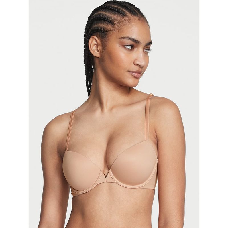 Victoria's Secret Love Cloud Smooth Lightly Lined Demi Bra Beige (38DD)