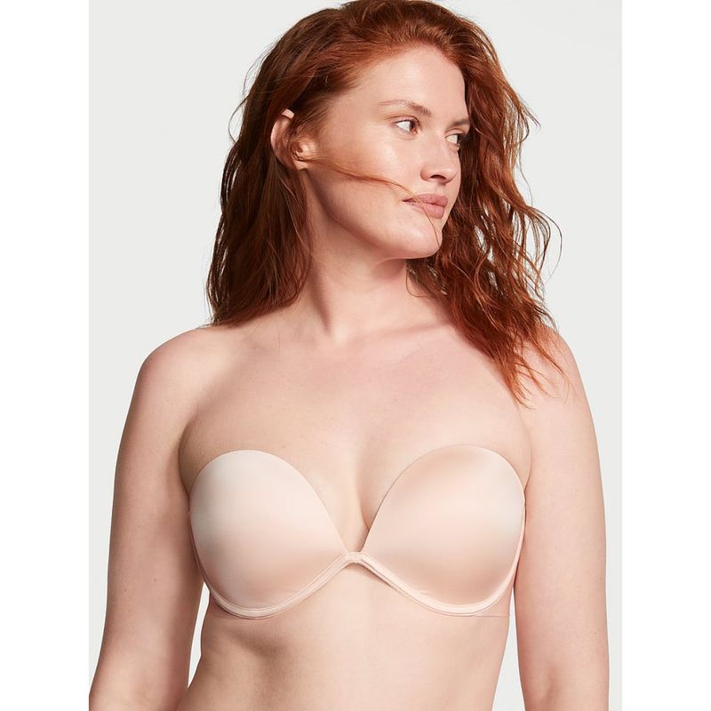 Victoria's Secret Bare Every-Way Strapless Bra Beige (38B)