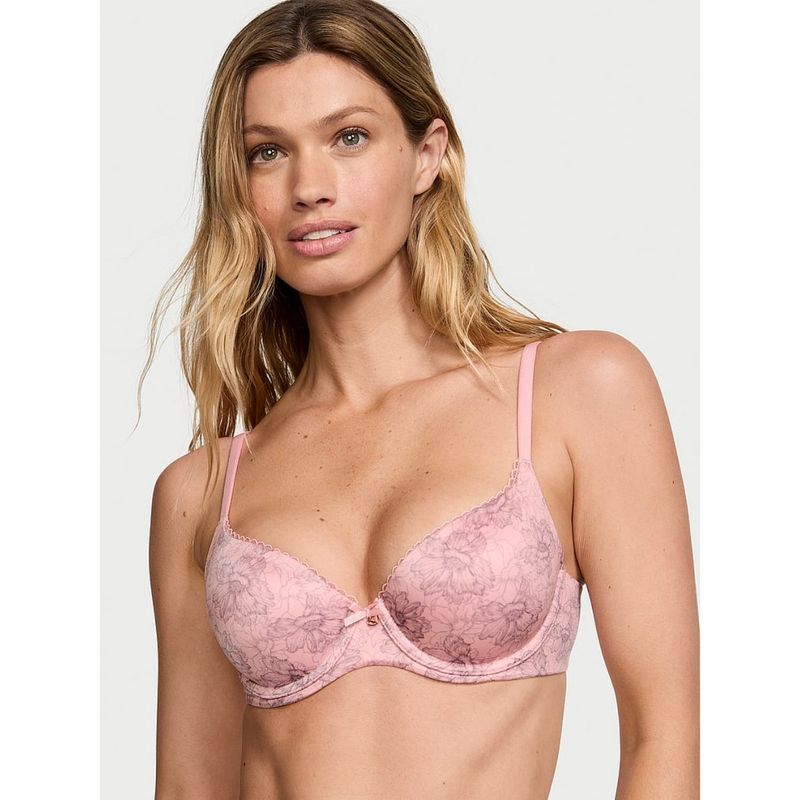 Victoria's Secret Body By Victoria Lightly Lined Smooth Demi Bra Multi-Color (36DDD)
