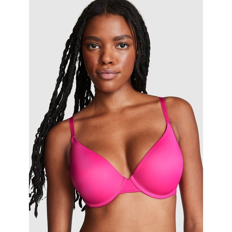 Victoria's Secret Pink Wear Everywhere Push-Up Bra Pink (34A)