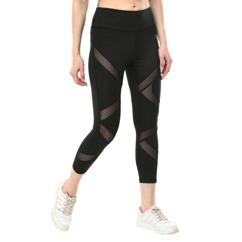 Body Smith Active High Rise Leggings - UAC Charcoal Black (XL)