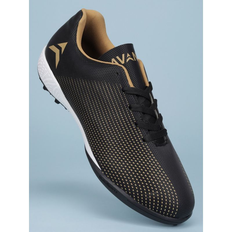 AVANT Men Turf Master Pro Football Shoes - Black (UK 7)