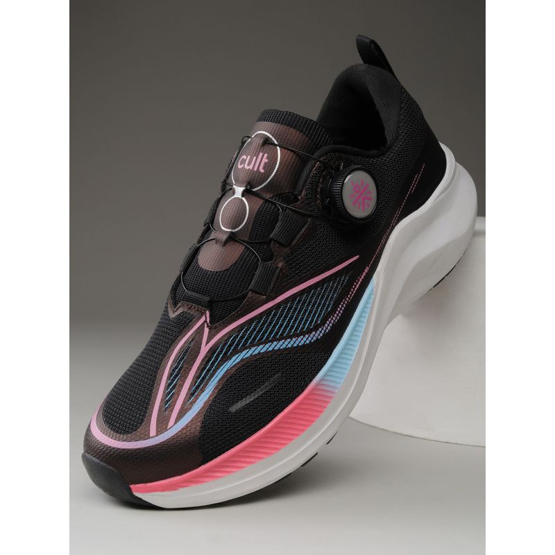 CULT Women Power Pace Running Shoes - Black (UK 8)