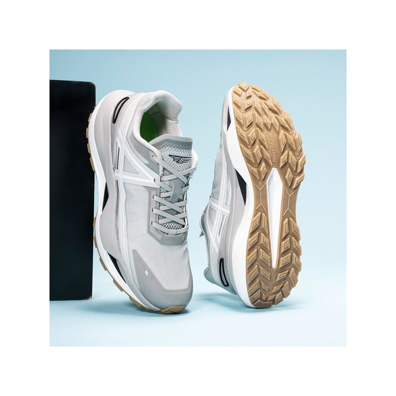 Red Tape Men Colorblocked Grey Running Shoes (UK 9)