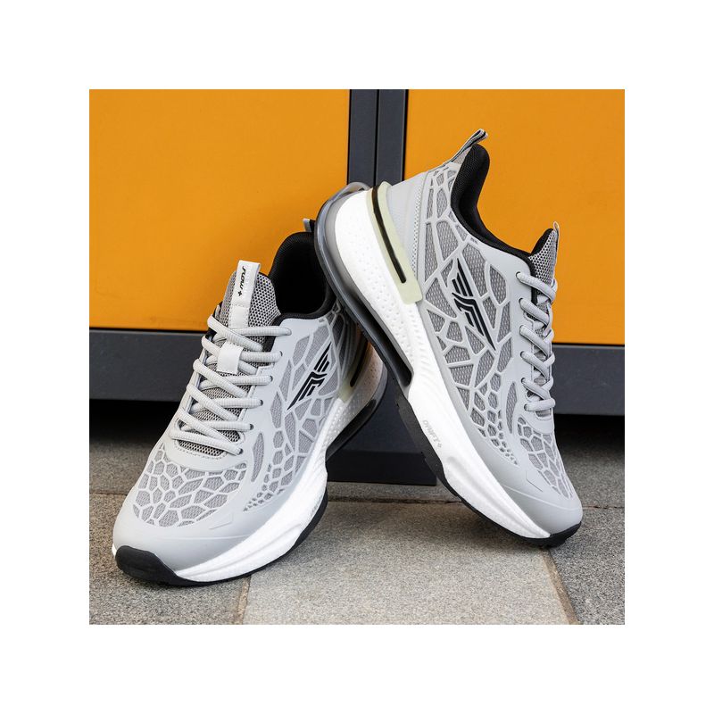 Red Tape ETPU Men Galaxy Textured Grey Running Shoes (UK 8)