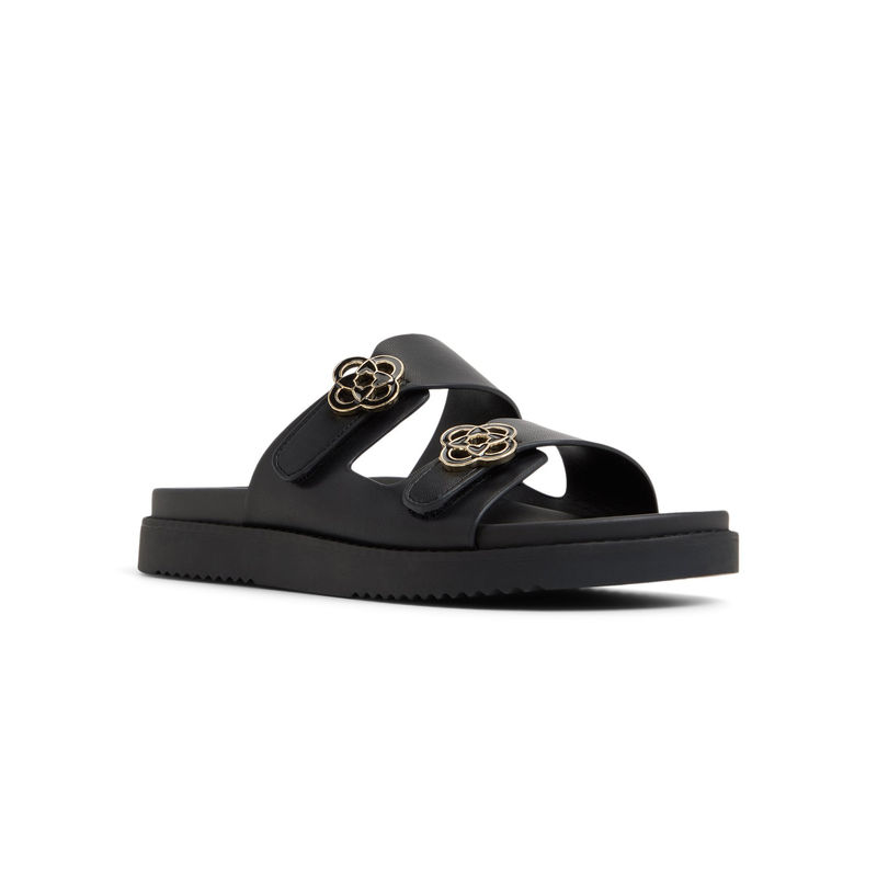 Aldo Delainey Women Black Solid Sandals (UK 7)