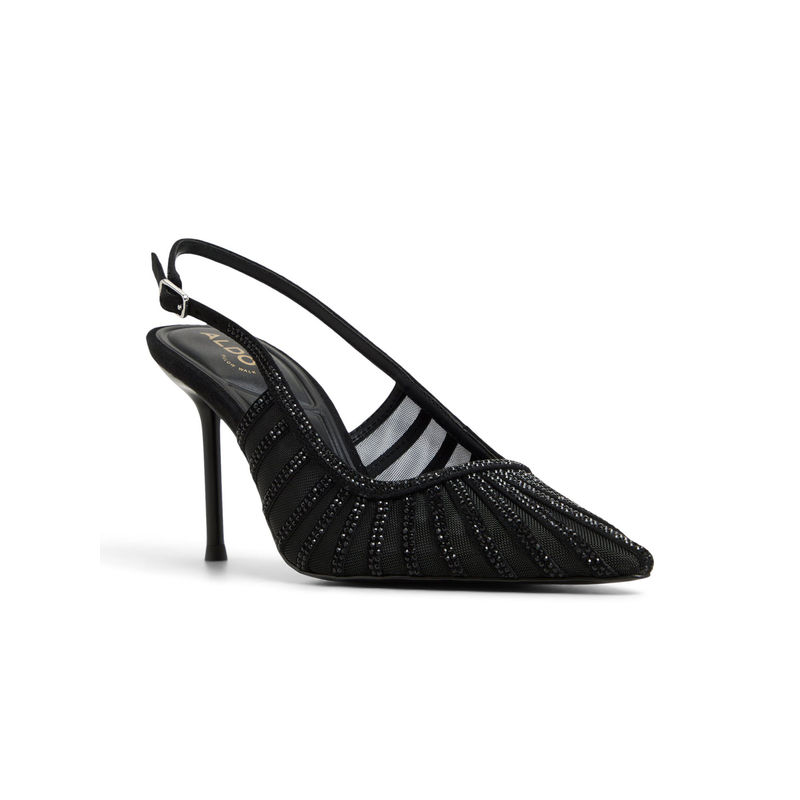 Aldo Eluse Women Black Stiletto Heels (UK 7)