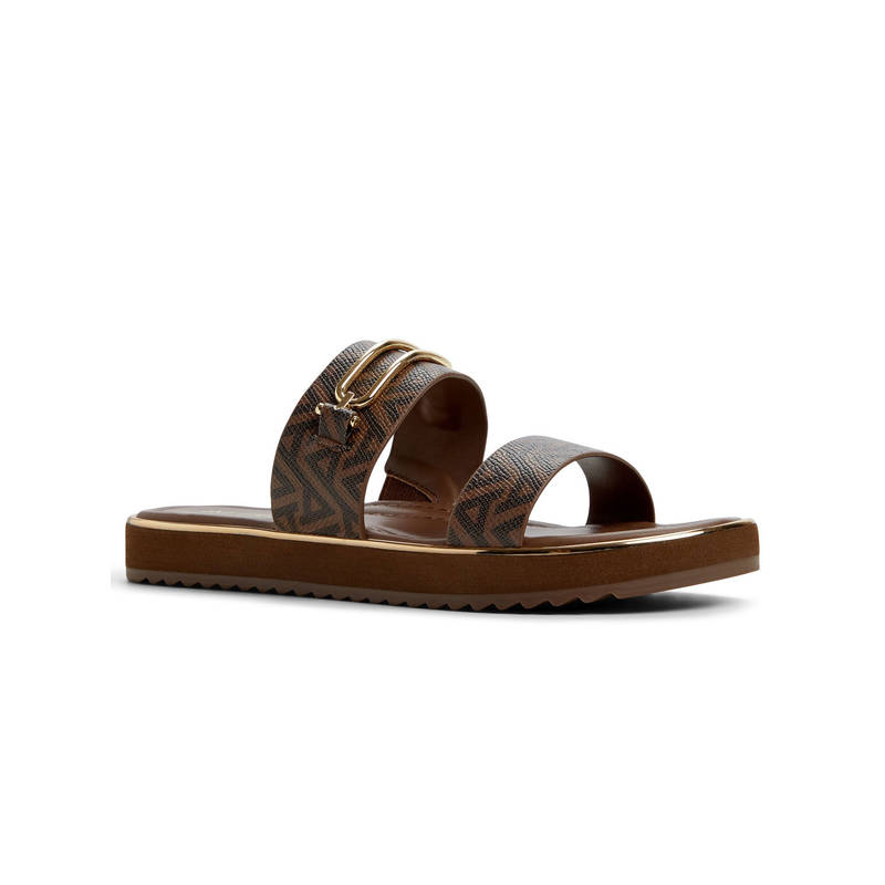 Aldo Lagoon Women Brown Sandals (UK 5)
