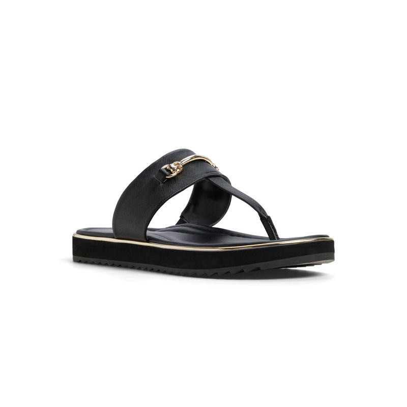 Aldo Lobredanten Women Black Sandals (UK 9.5)