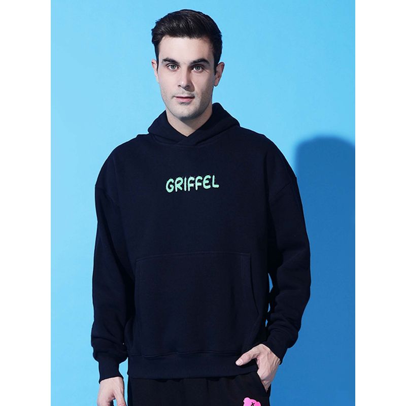Griffel Oversized Navy Blue Sweatshirt (S)