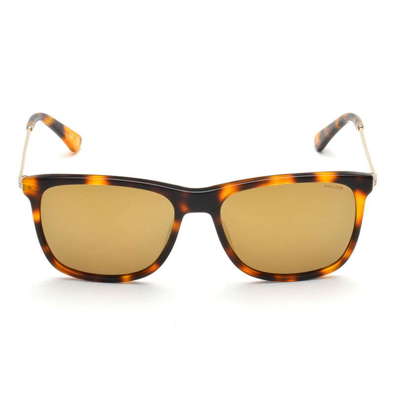 Police Sunglasses Square Brown for Men's (SPL572K 1GZB) Buy Police
