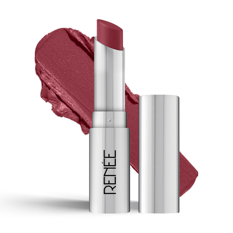 Renee Cosmetics Crush Glossy Lipstick - Besos