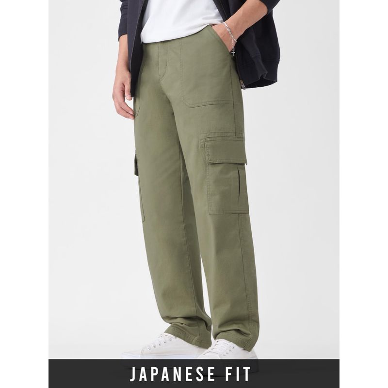 The Souled Store Quiet Leaf Mens Cargo Pant (34)