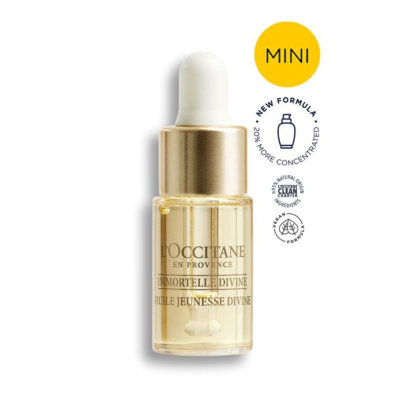 L'Occitane Immortelle Divine Youth Face Oil Mini New Formula Buy L