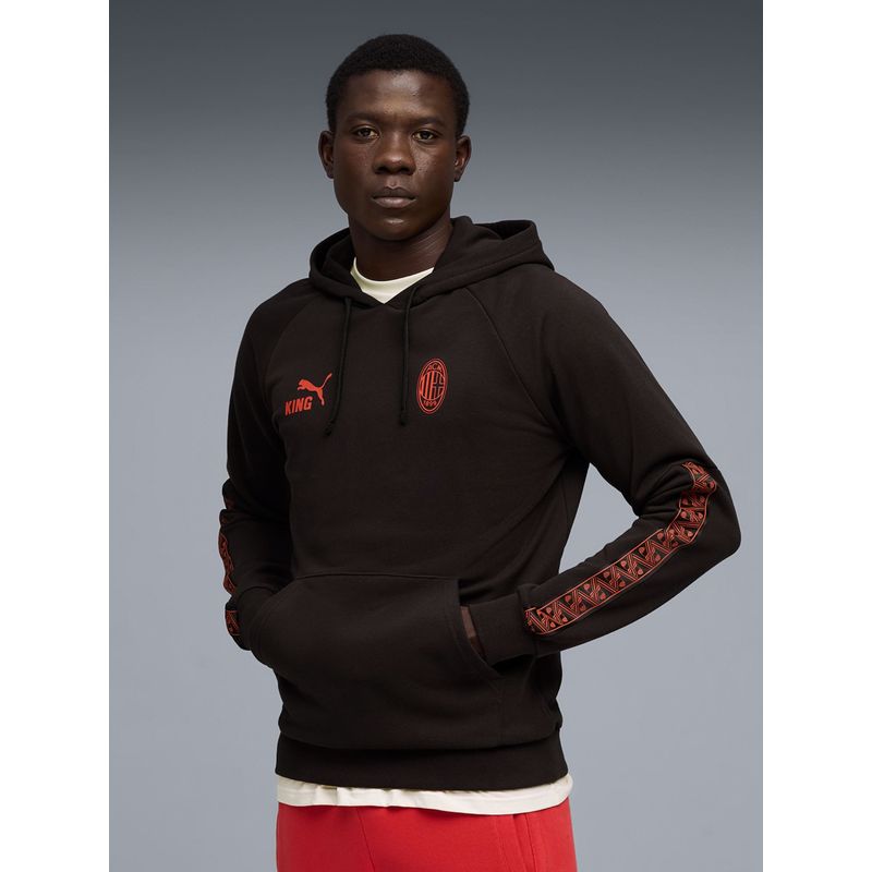 Puma AC Milan KING Men Rib Collar Hoodie (S)