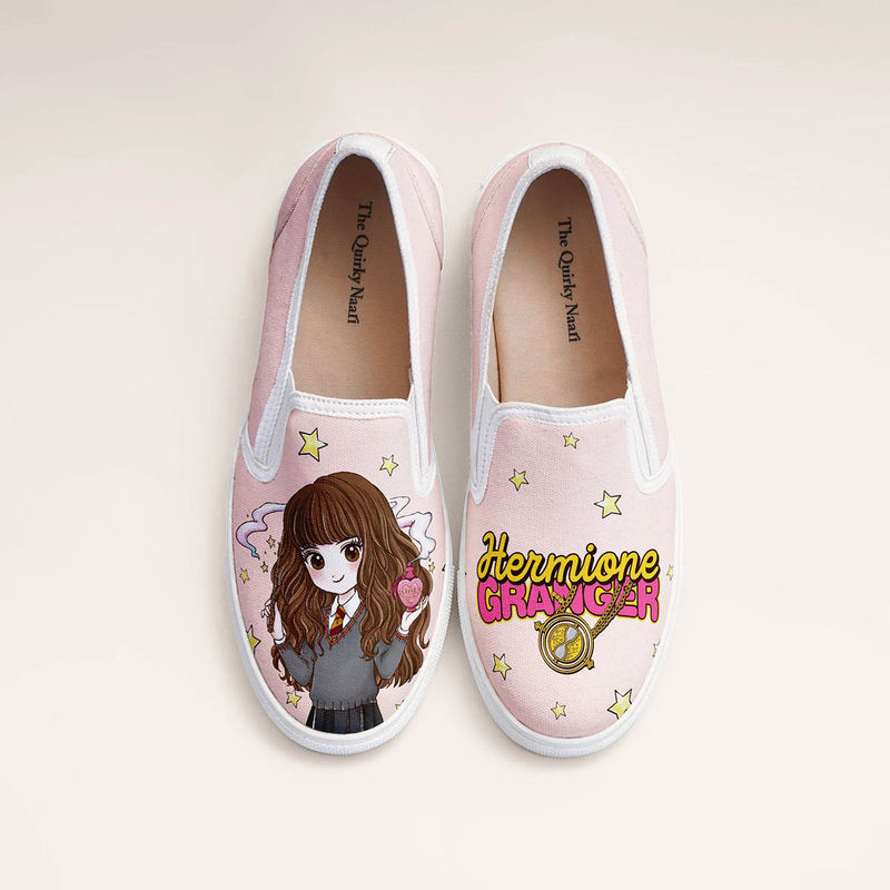 The Quirky Naari Hermoine Granger Slip On Canvas Shoes (EURO 36)