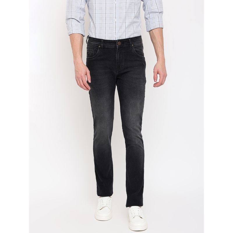 Cantabil Mens Black Denim (34)