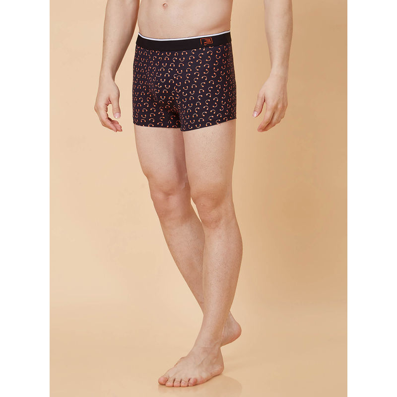 roar for good Men Bamboo Ultra Soft Navy Blue Printed Trunk (L)