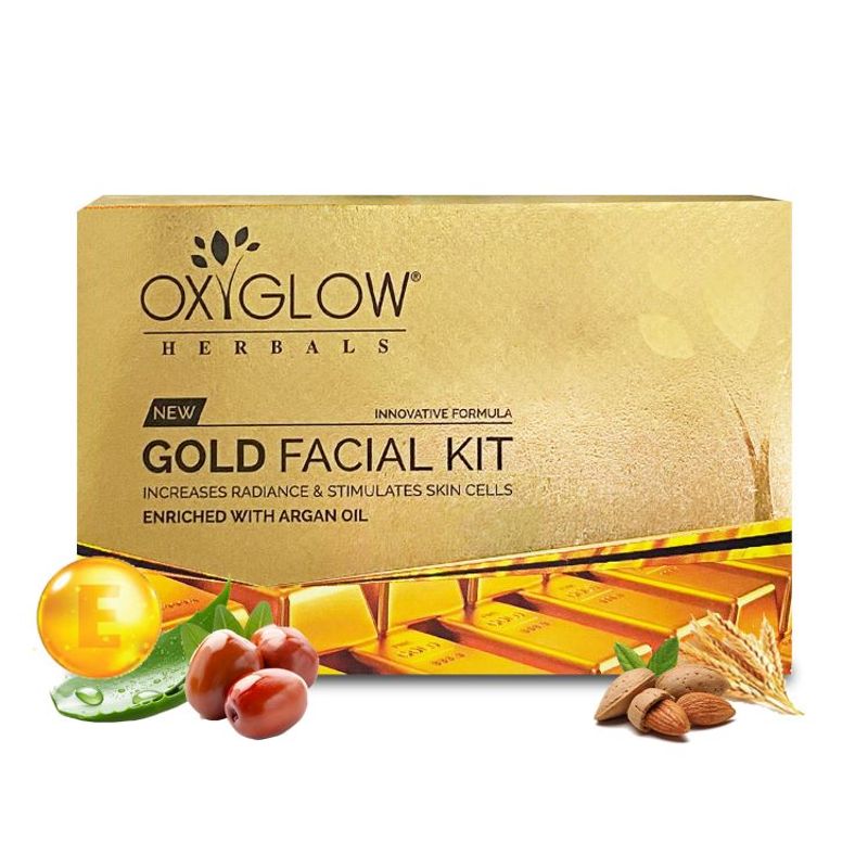 Oxyglow Herbals Gold Facial Kit