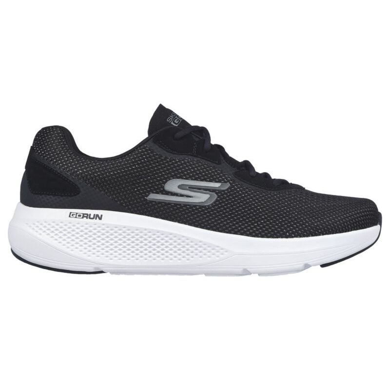 SKECHERS GO RUN ELEVATE Black Running Shoes (UK 6)