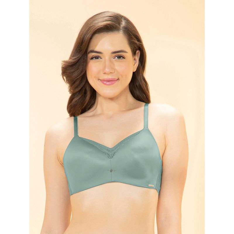 Amante Women Green Padded Non Wired Uni-Flex T-Shirt Bra (32B)