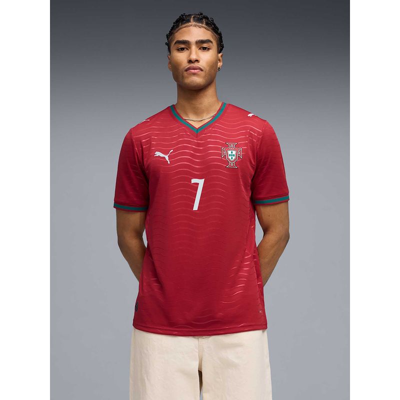 Puma Portugal 2026 Replica Home Player Mens Jersey Red (S)
