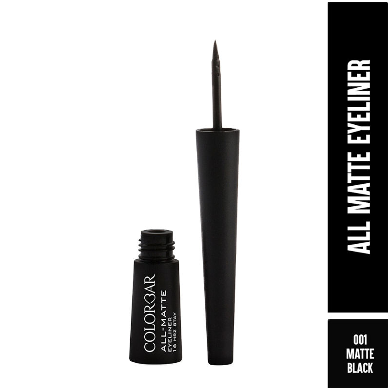 Colorbar All-Matte Eyeliner - Matte Black 001