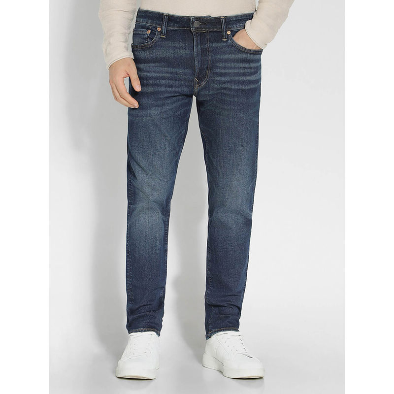 American Eagle Men Navy Air Flex+ Athletic Skinny Jeans (31 x 30)