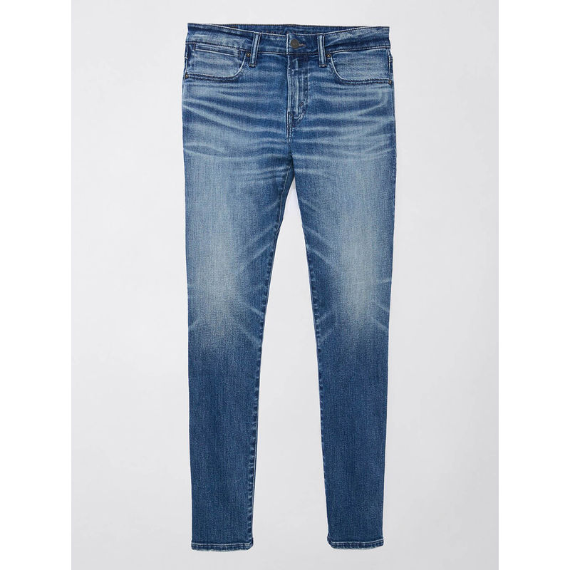 American Eagle Men Blue 24/7 Athletic Skinny Jeans (32 x 30)