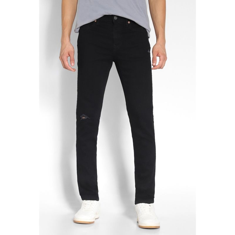 American Eagle Men Black Air Flex+ Athletic Straight Jeans (29 x 30)