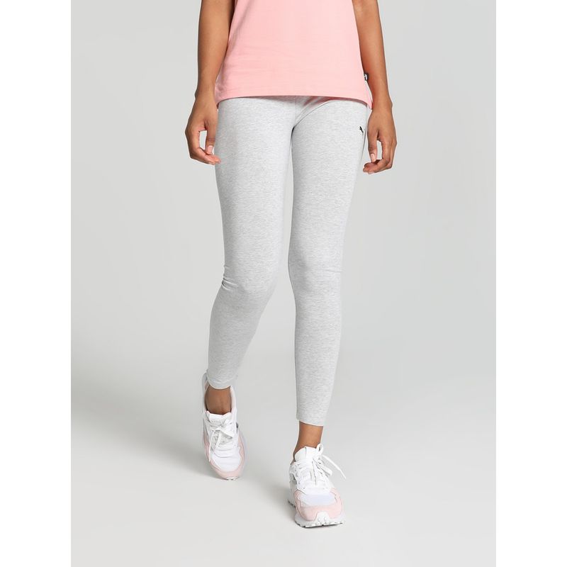 Puma Essentials Women Grey Leggings Buy Puma Essentials Women Grey