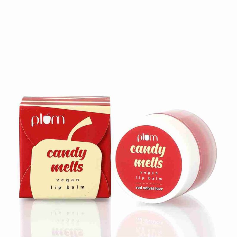Plum Candy Melts Vegan Lip Balm - Red Velvet Love