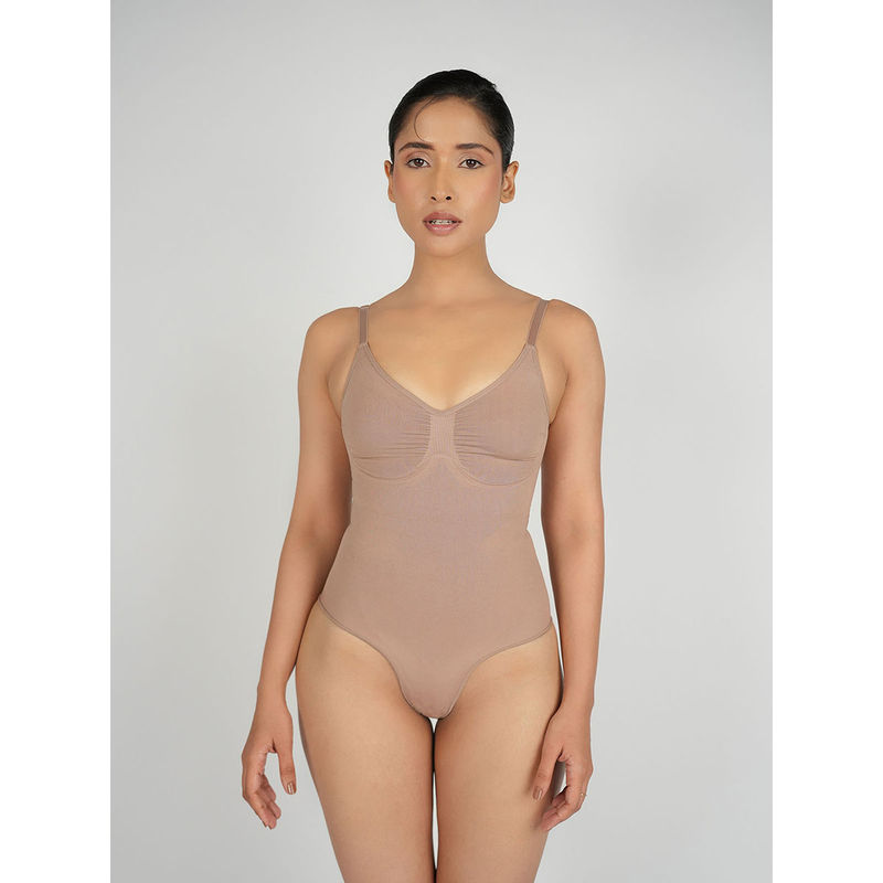 Theater Brief Body Shaper Brown (3XL)