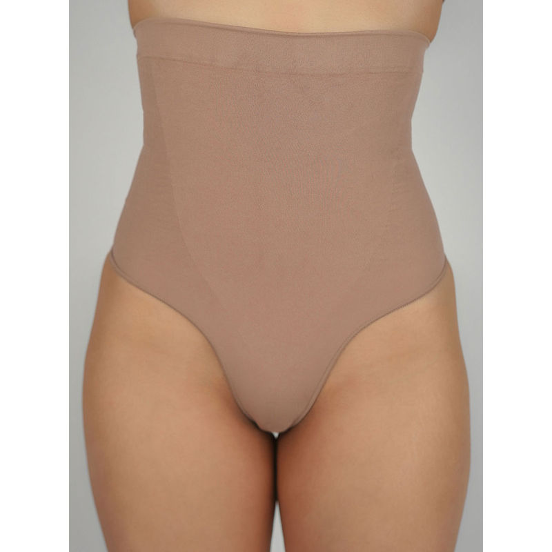 Theater High Waisted Thongs Brown (XS)