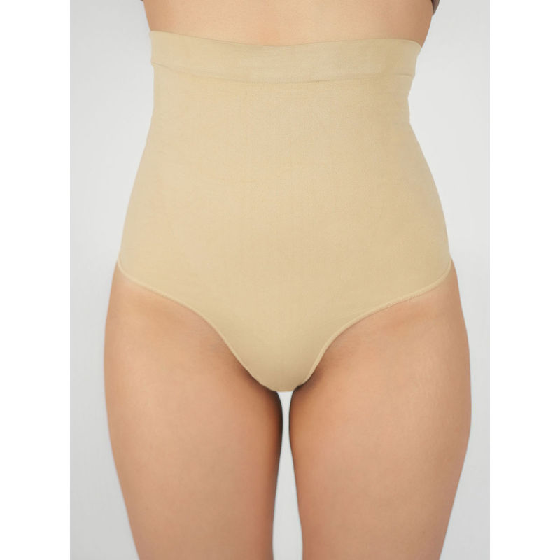 Theater High Waisted Thongs Beige (L/XL)