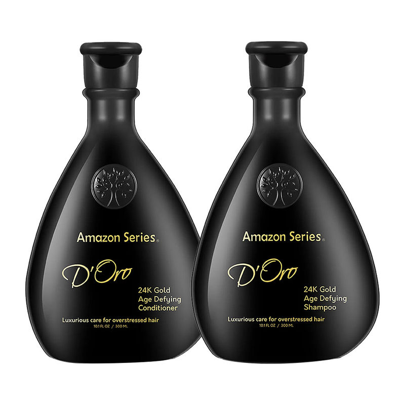 Amazon Series D'oro 24k Gold Age-Defying Shampoo + Conditioner