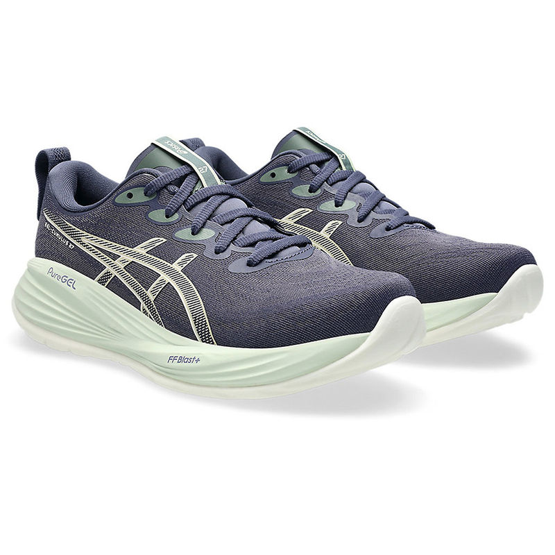 ASICS GEL-CUMULUS 27 Women Indigo Blue Running Shoes (UK 3)