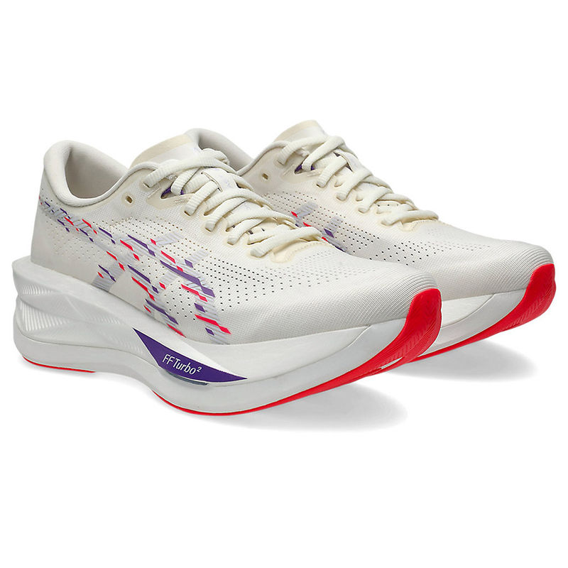 ASICS SONICBLAST Women Cream Running Shoes (UK 3)