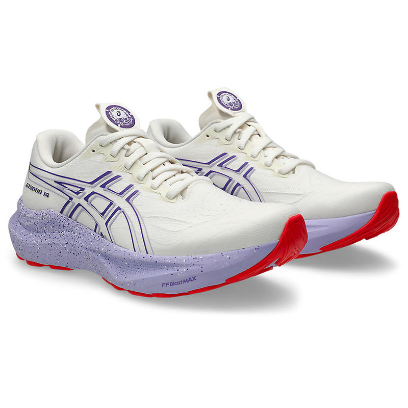 ASICS GT-2000 14 TOKYO Women Cream Running Shoes (UK 3)