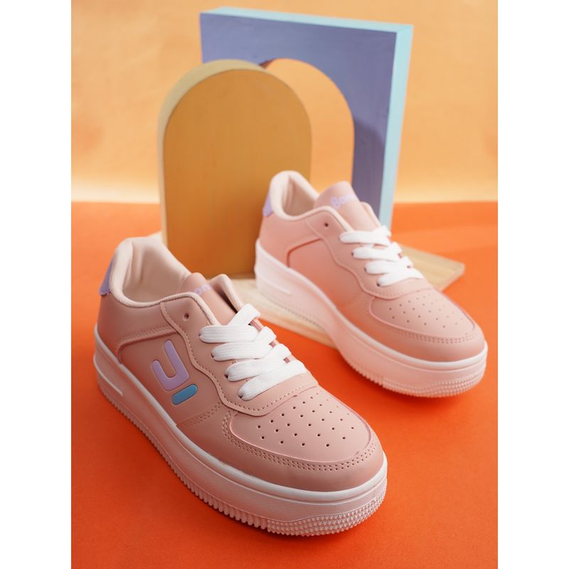 Iconics Pink Women Colorblock Sneakers (EURO 37)