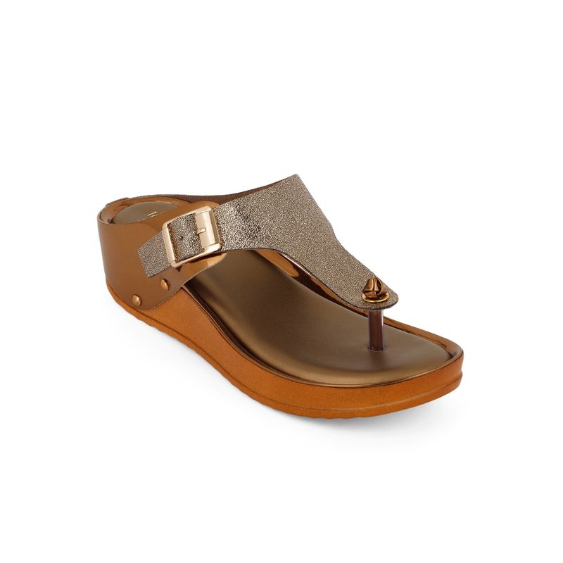 Iconics Antique Women Embellished Sequined Sandals (EURO 37)