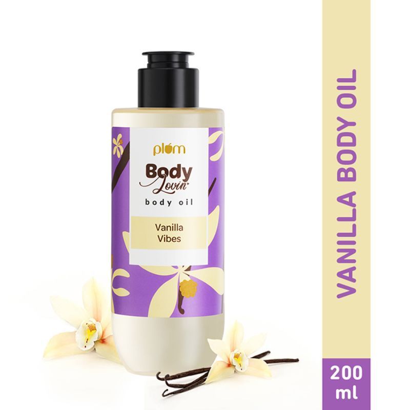Plum BodyLovin' Vanilla Vibes Body Oil - Intense Moisture & Instant Glow