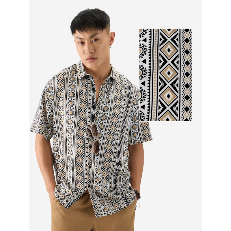 The Souled Store Hawaiian Men Printed Shirt (S)
