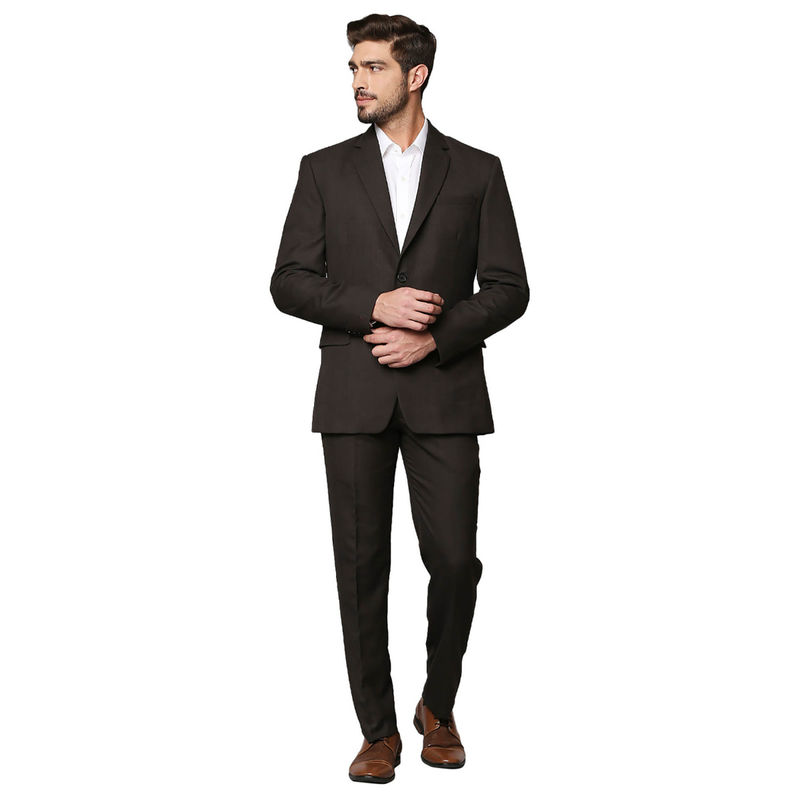 Raymond Dark Brown Suit (Set of 2)
