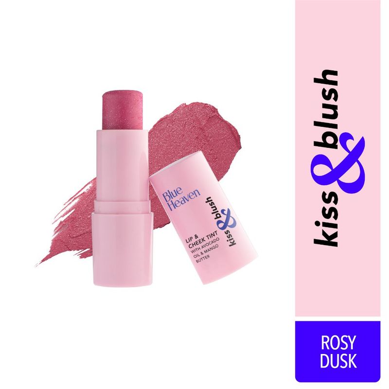 Blue Heaven Kiss & Blush Lip And Cheek Tint - Rosy Dusk