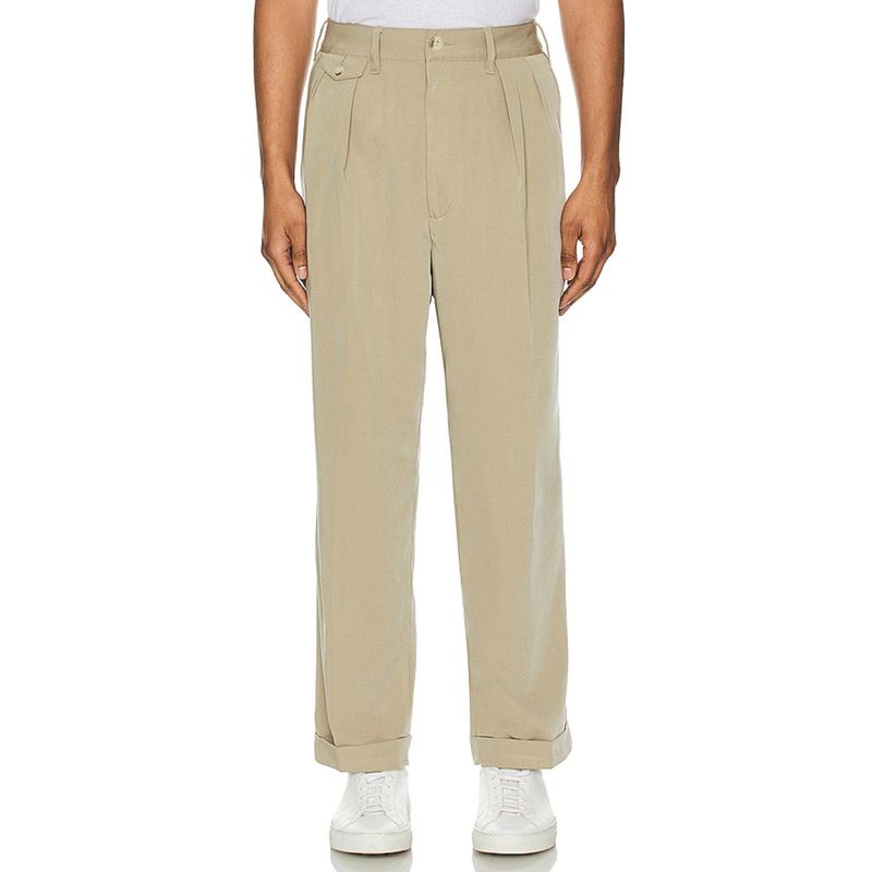 Beams Plus 2 Pleats Trousers Pe Twill (XL/1X)