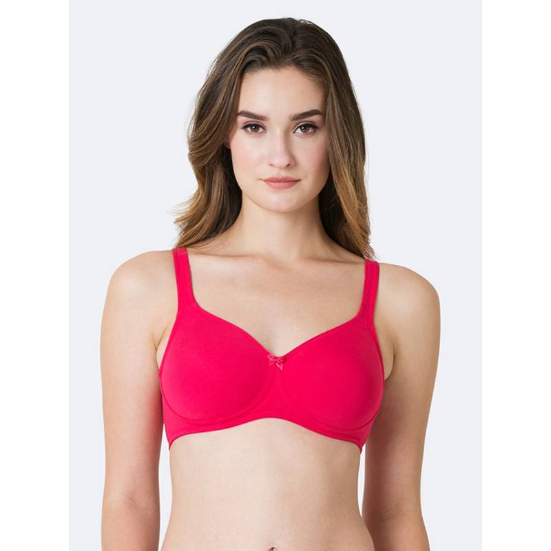 Van Heusen Women Anti Bacterial & Wireless Shaper Bra - Bright Rose (34C)