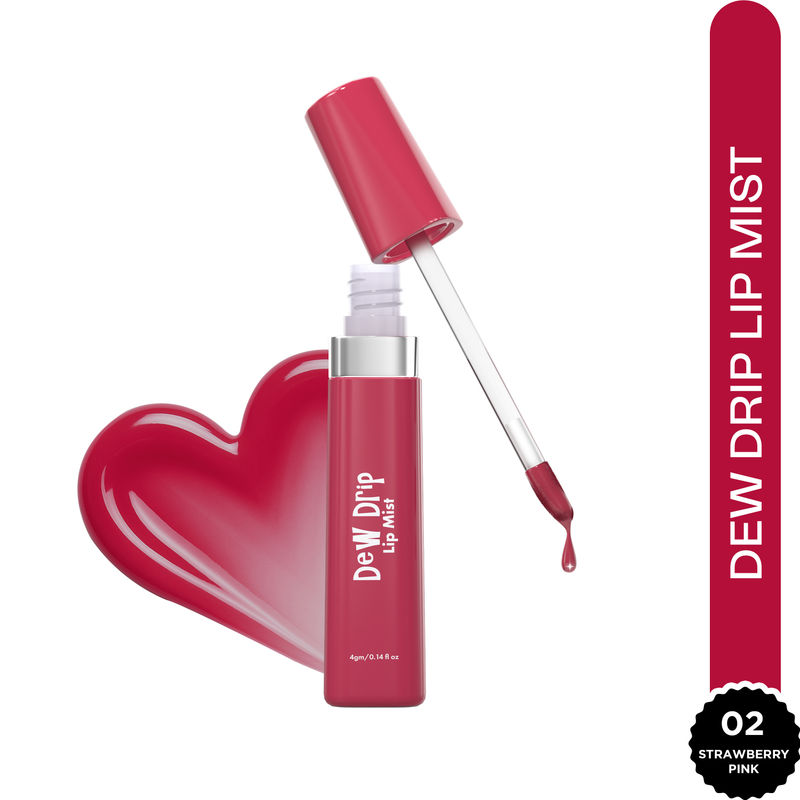 GLAM21 Dew Drip Lip Mist - 02 Strawberry Pink