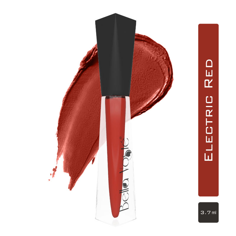 Bella Voste Ulti-Matte Liquid Lipstick - 12 Electric Red